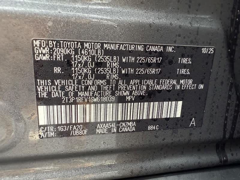 2025 Toyota RAV4 XLE AWD