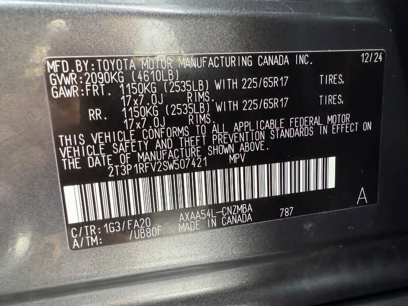 2025 Toyota RAV4 XLE AWD