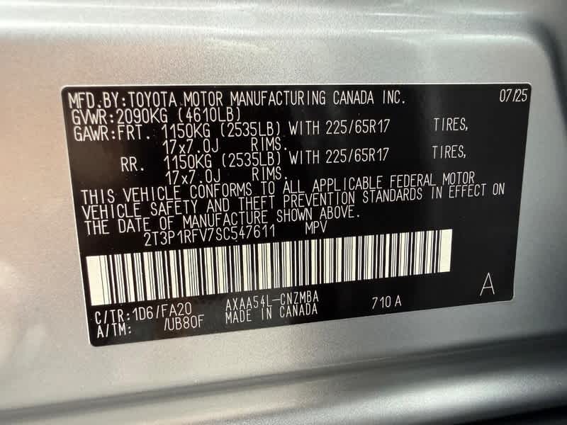 2025 Toyota RAV4 XLE AWD