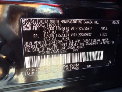 2025 Toyota RAV4 XLE AWD