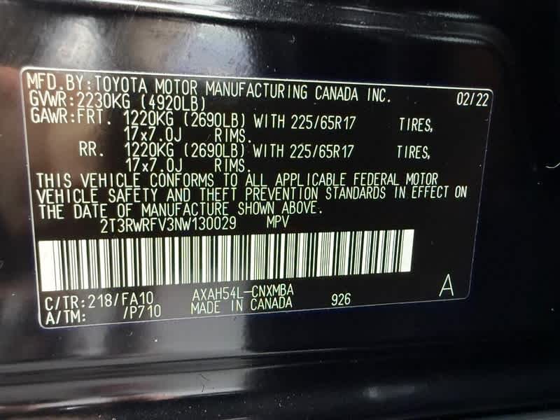 2022 Toyota RAV4 Hybrid XLE AWD