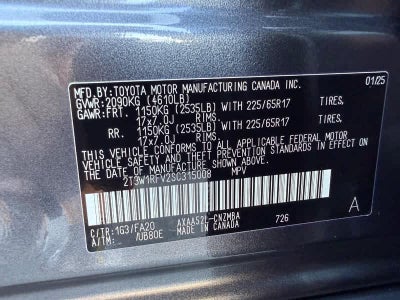 2025 Toyota RAV4 XLE FWD