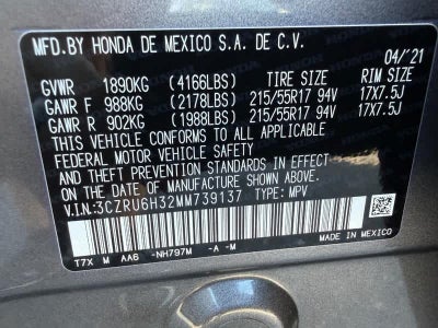 2021 Honda HR-V LX AWD CVT