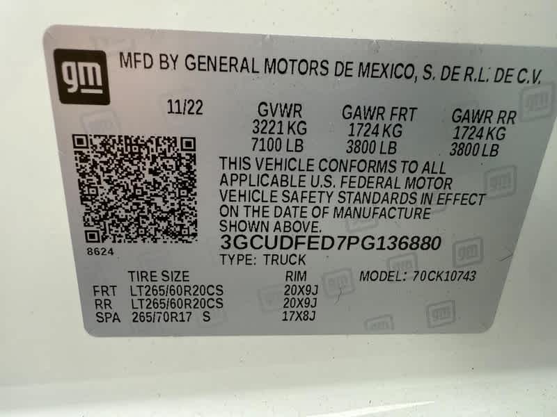 2023 Chevrolet Silverado 1500 4WD Crew Cab 157 LT Trail Boss