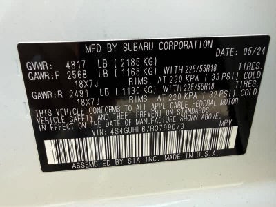 2024 Subaru Crosstrek Limited AWD