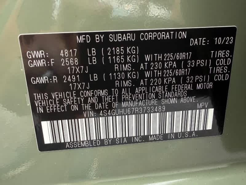 2024 Subaru Crosstrek Wilderness AWD