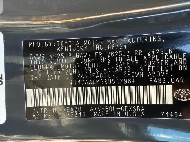 2025 Toyota Camry SE