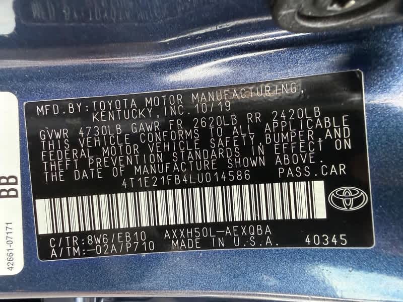 2020 Toyota Avalon Hybrid XSE