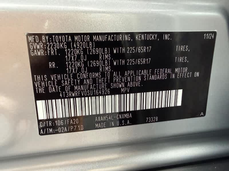 2025 Toyota RAV4 Hybrid XLE AWD