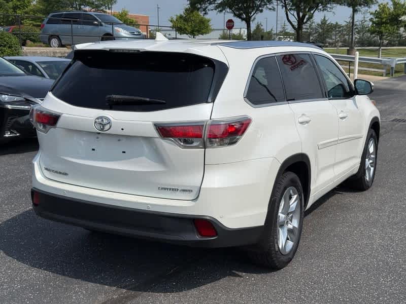 2015 Toyota Highlander AWD 4dr V6 Limited