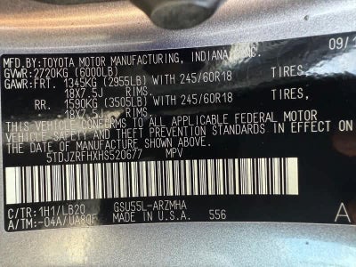 2017 Toyota Highlander XLE V6 AWD