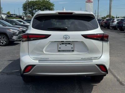 2026 Toyota Highlander Platinum AWD