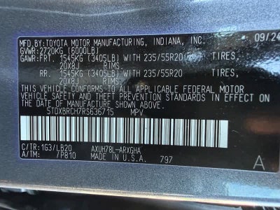 2024 Toyota Highlander Hybrid Limited AWD