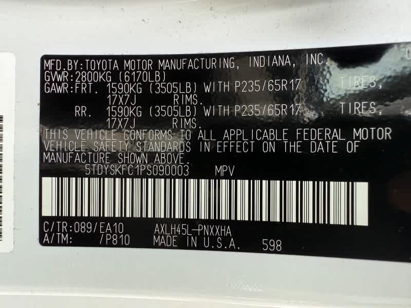 2023 Toyota Sienna XLE AWD 7-Passenger