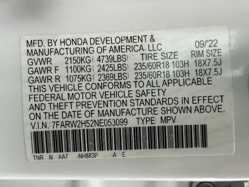2022 Honda CR-V EX AWD