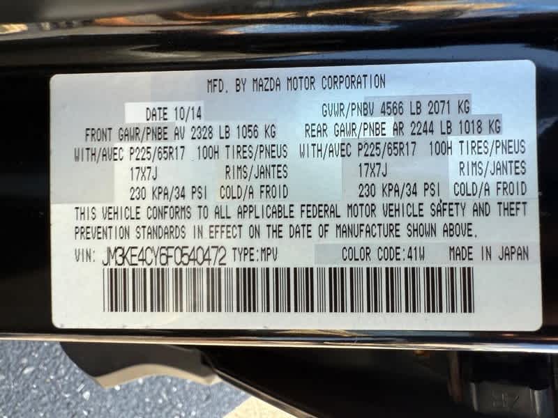 2015 Mazda Mazda CX-5 AWD 4dr Auto Touring