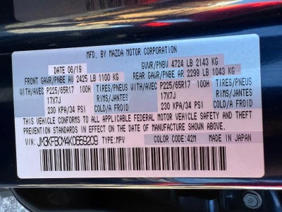 2019 Mazda Mazda CX-5 Touring AWD