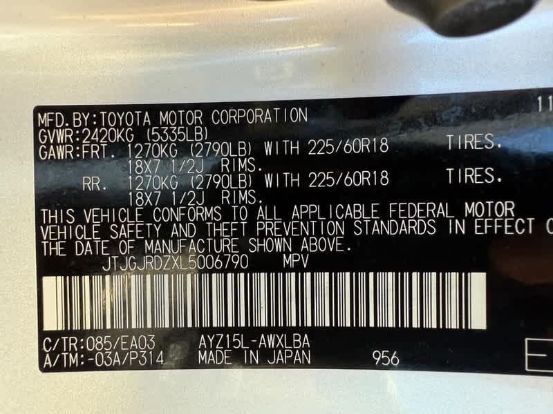 2020 Lexus NX NX 300h AWD