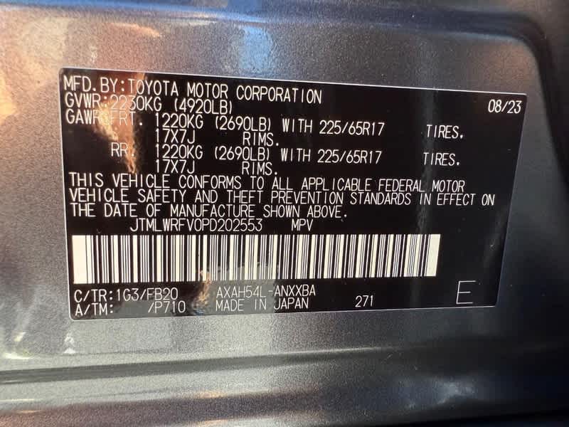 2023 Toyota RAV4 Hybrid LE AWD