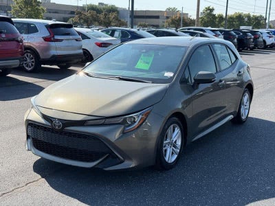 2019 Toyota Corolla Hatchback SE CVT