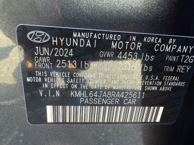 2024 Hyundai Sonata SEL 2.5L FWD